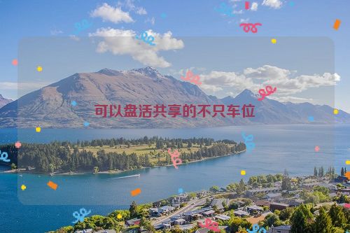 可以盘活共享的不只车位